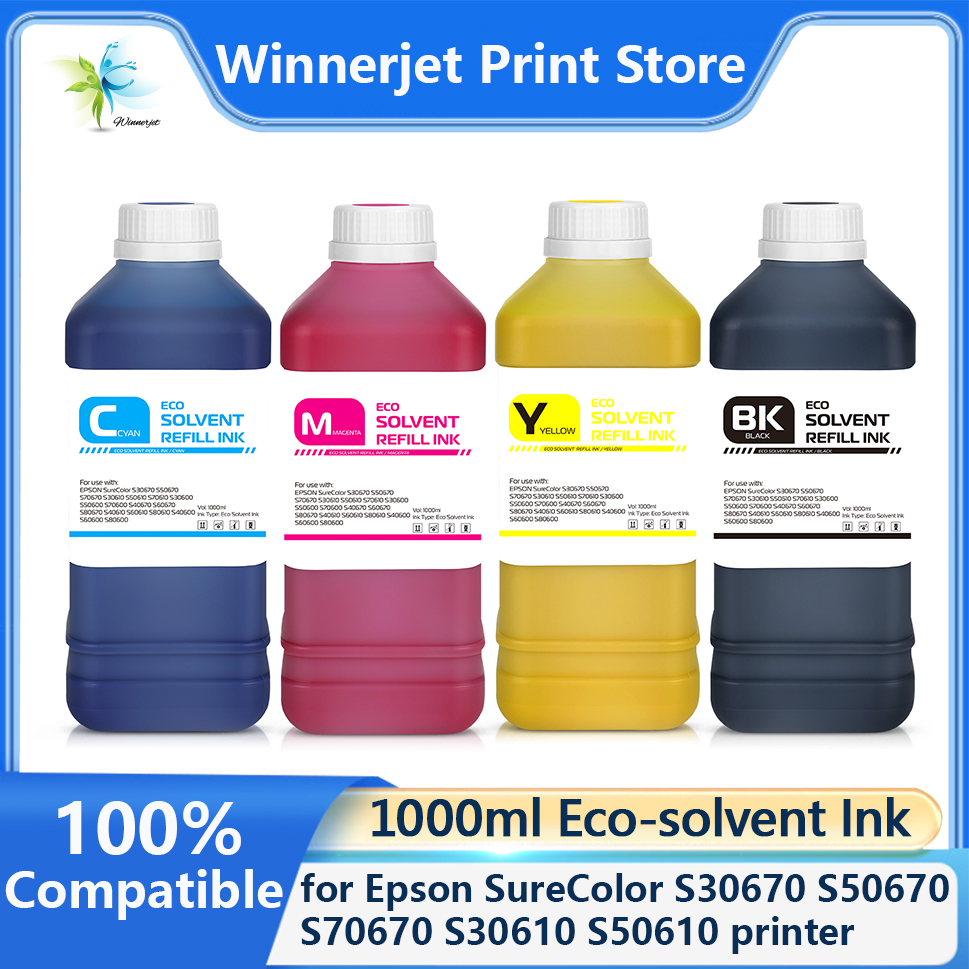 Eco Solvent Ink Cartridge - エプソンI3200 XP600 DX5 DX7 4720 エプソンSureColor