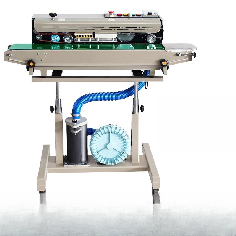 Commercial Printing And Packaging - DBF-1000 業務用自動連続インフレータブルシーリングマシン 膨化食品包装機 インクホイール印刷日付