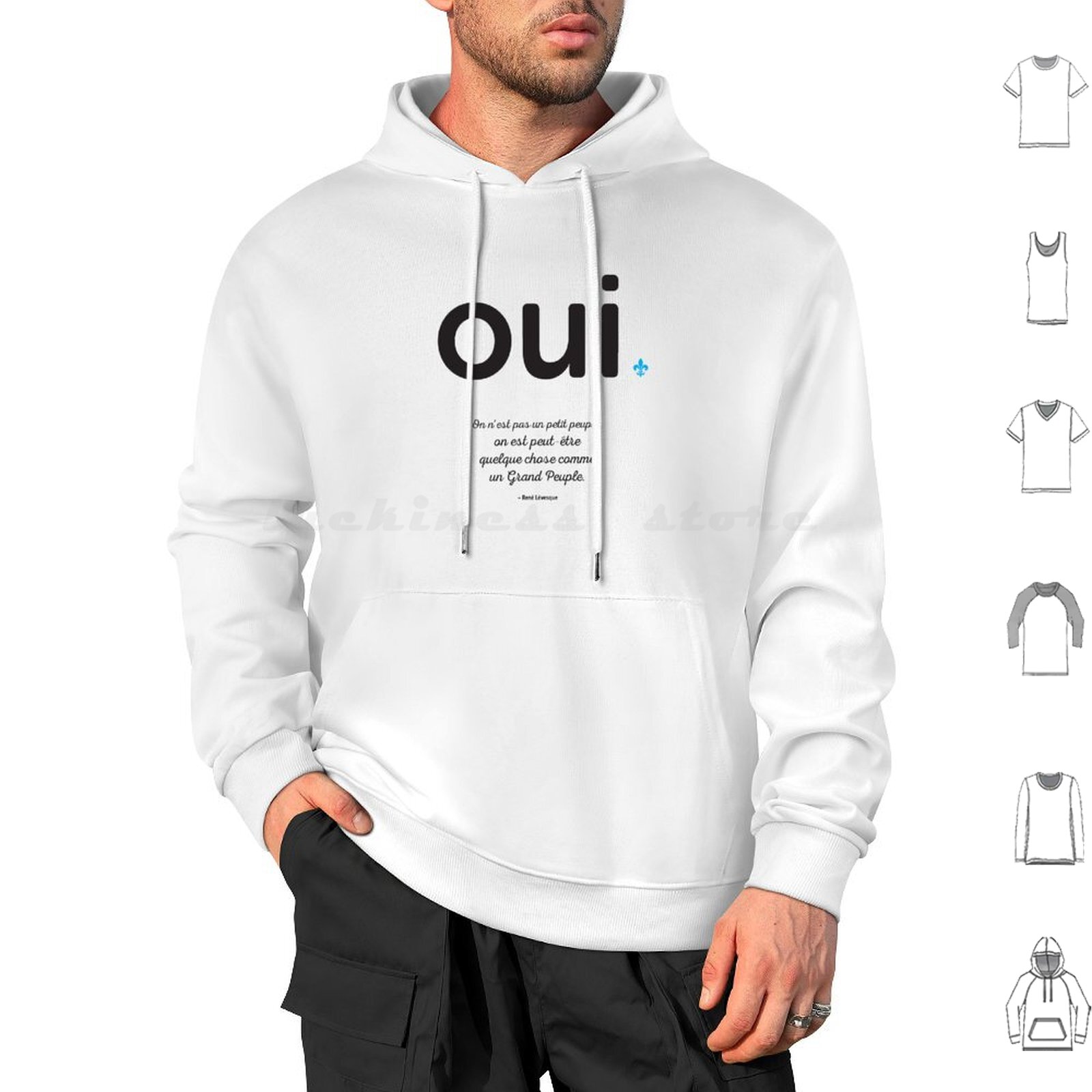 Printing Qc - ケベック ルネ・レベスクの名言 大衆は「はい」 投票する アンティーク ヴィンテージ