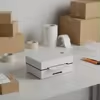 Commercial Printing And Packaging - 110mm 4x6 感熱式配送ラベルプリンター、ワイヤレスBluetoothステッカー印刷機（荷物/送り状用）