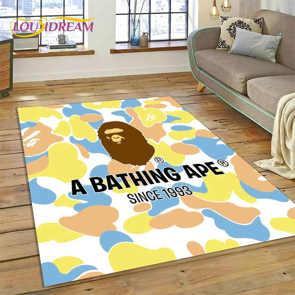 3D プリント B-BAPE ファッションカーペットラグ寝室 - Commercial Printing Format のレビューと価格