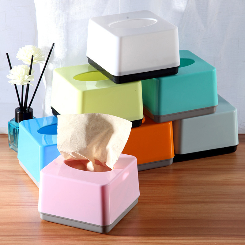 Z. 業務用グレードの正方形プラスチックティッシュボックス、 - Commercial Printing & Graphics のレビューと価格