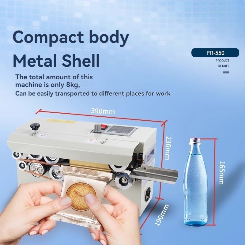 新型卓上小型自動連続シーリングマシン 茶包装日付印字ヒートシ - Commercial Printing And Packaging のレビューと価格