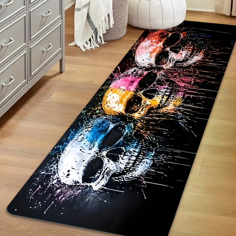 ハロウィンゴーストパンプキンお化け屋敷プリントフロアマット滑 - Commercial Printing House のレビューと価格
