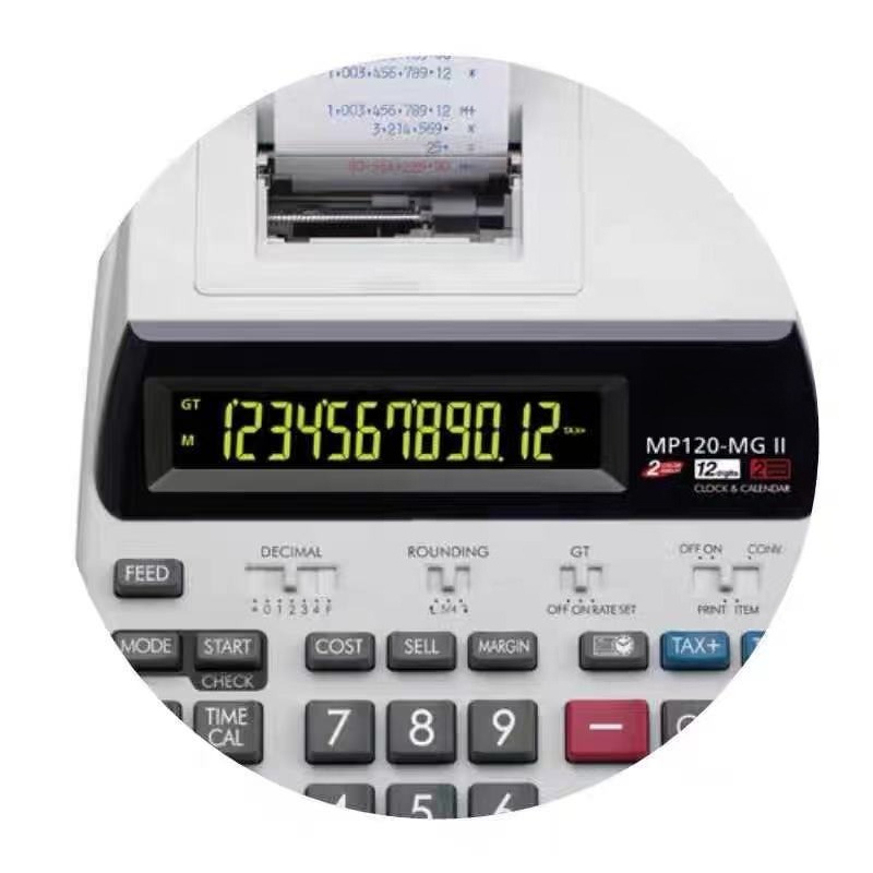 印刷計算機 MP-120MGII 銀行会計 商業印刷 銀行特 - Commercial Printing Calculator のレビューと価格