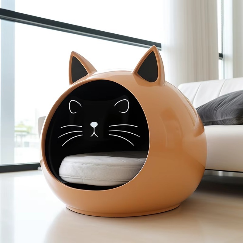 3Dプリント一体型ペットベッド、モダンな猫と犬の家、ケネル家 - Commercial Printing House のレビューと価格